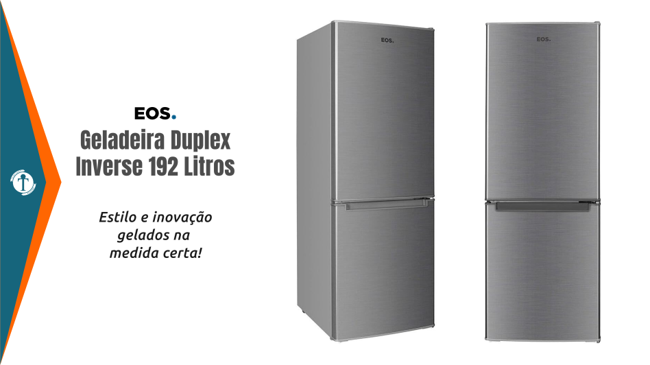 Review: Geladeira EOS 192L Duplex Inverse – Compacta e Elegante?