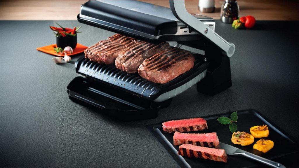 Grelhados rápidos com o Grill Arno Perfect Grill Inox!