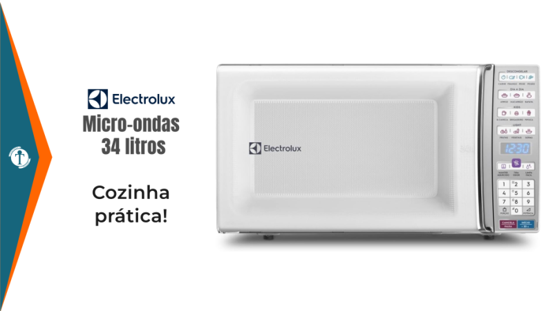 Review Micro-ondas Electrolux 34L MEO44 2025