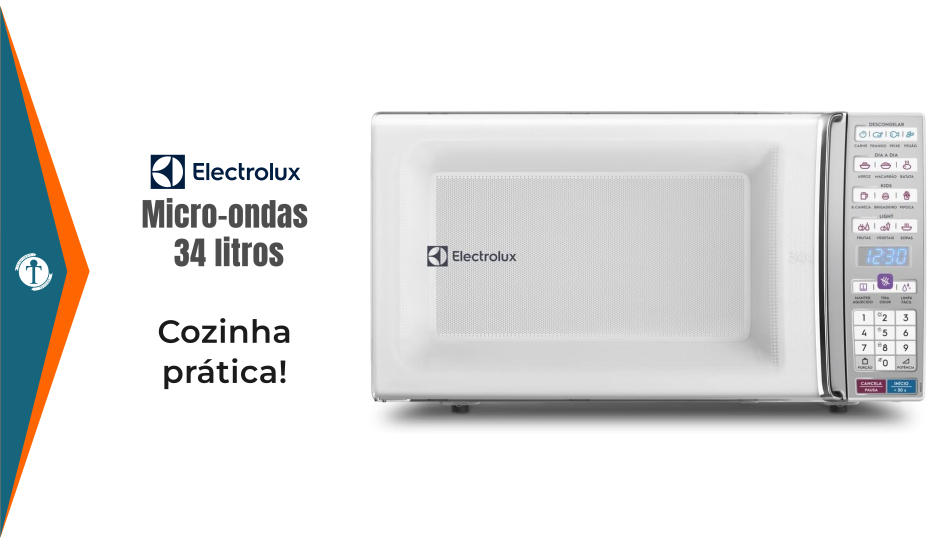 Review Micro-ondas Electrolux 34L MEO44 2025