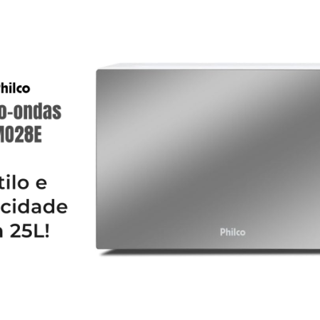 Review Micro-ondas Philco 25L Limpa Fácil PMO28E 1100W